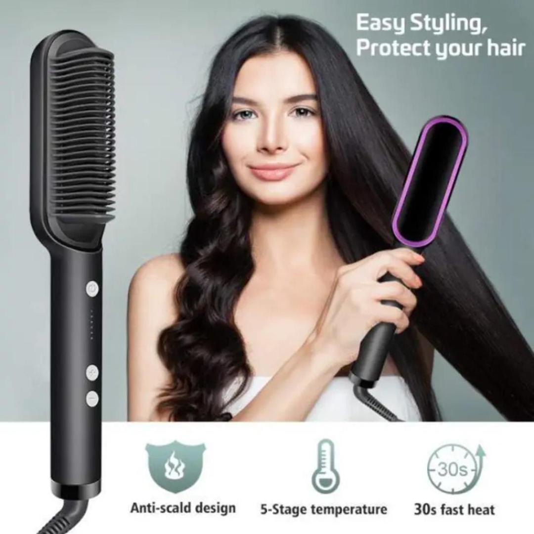 ⭐⭐⭐⭐⭐Review 2 in 1 Electric Hair Straightener