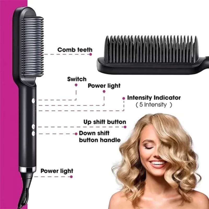 ⭐⭐⭐⭐⭐Review 2 in 1 Electric Hair Straightener