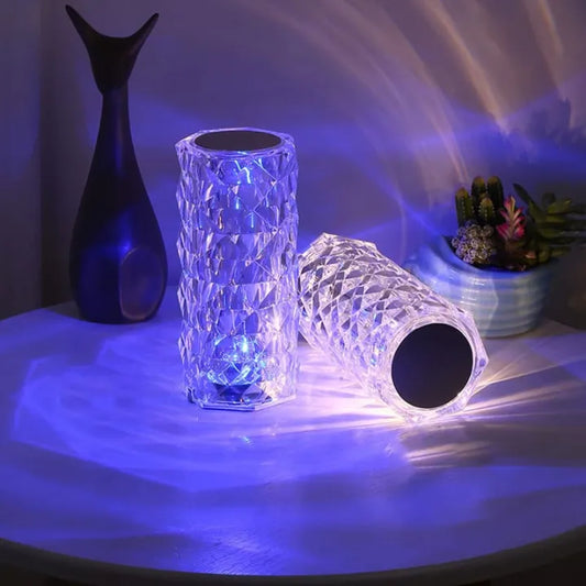 LED Touch Crystal Lamp