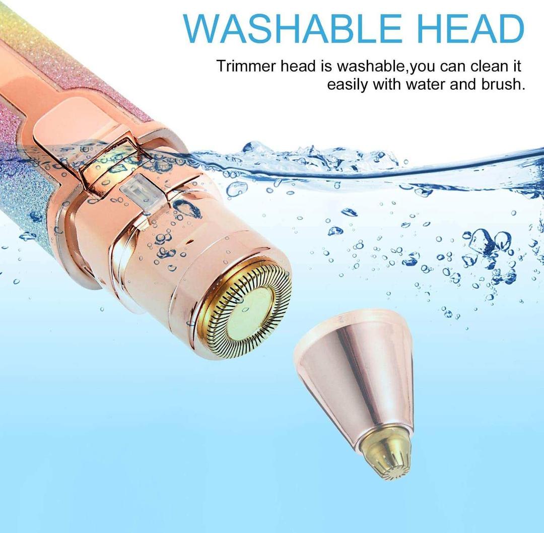 2 in 1 Electric Faceal and Eyebrow Trimmer